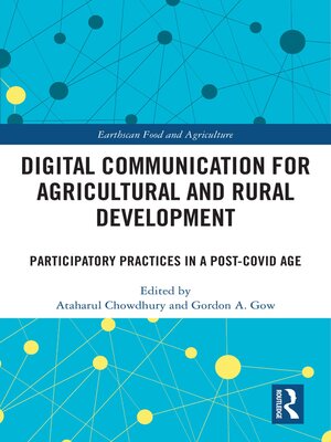 cover image of Digital Communication for Agricultural and Rural Development